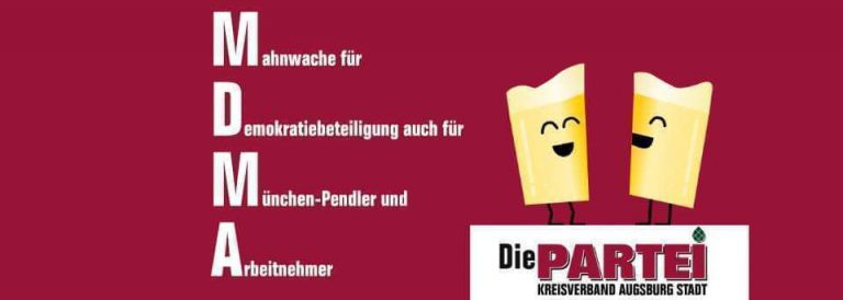 Mahnwache für Demokratiebeteiligung auch für München-Pendler und Arbeitnehmer – kurz MDMA