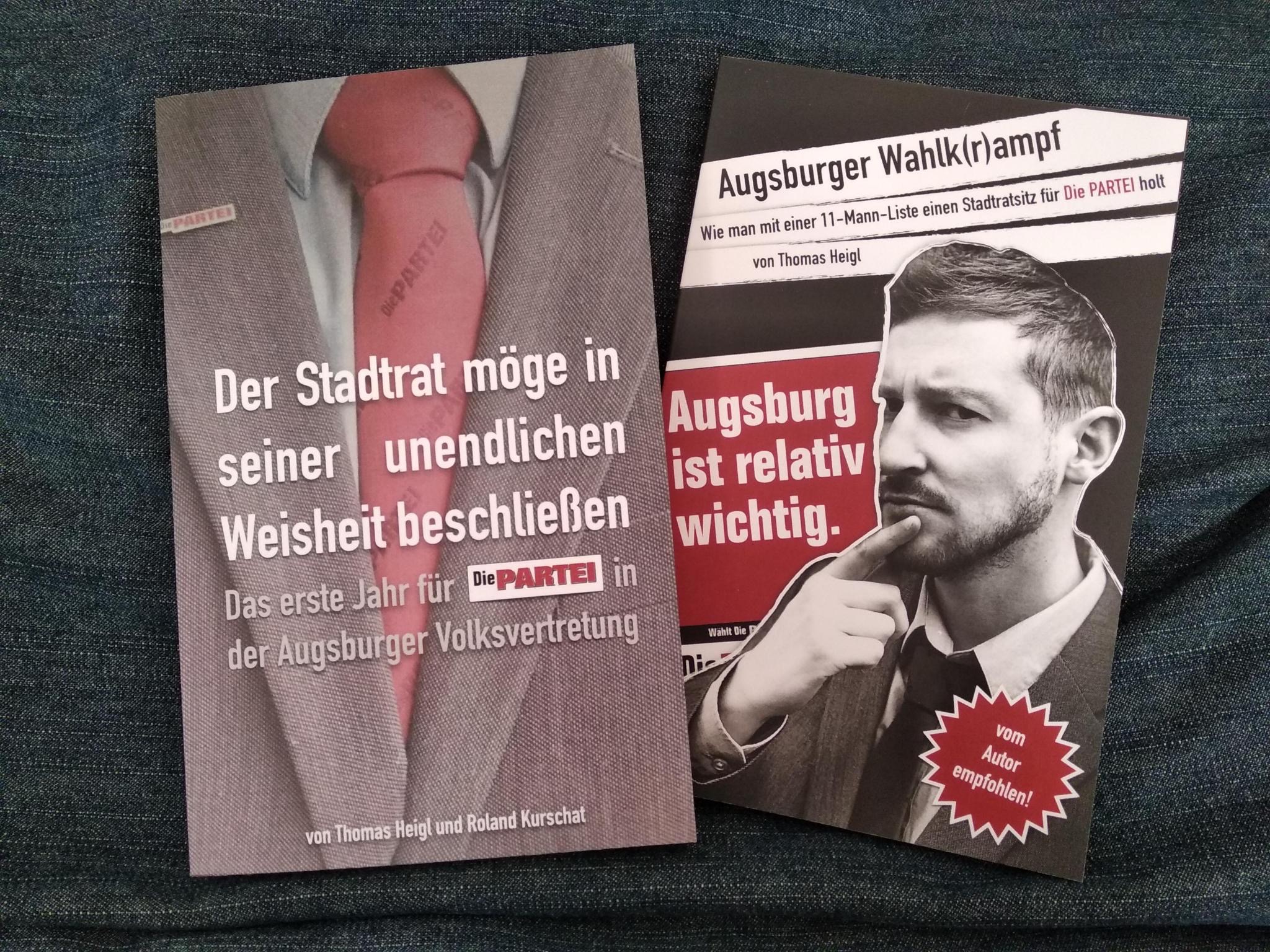 1 Jahr Die PARTEI im Stadtrat – Das Buch